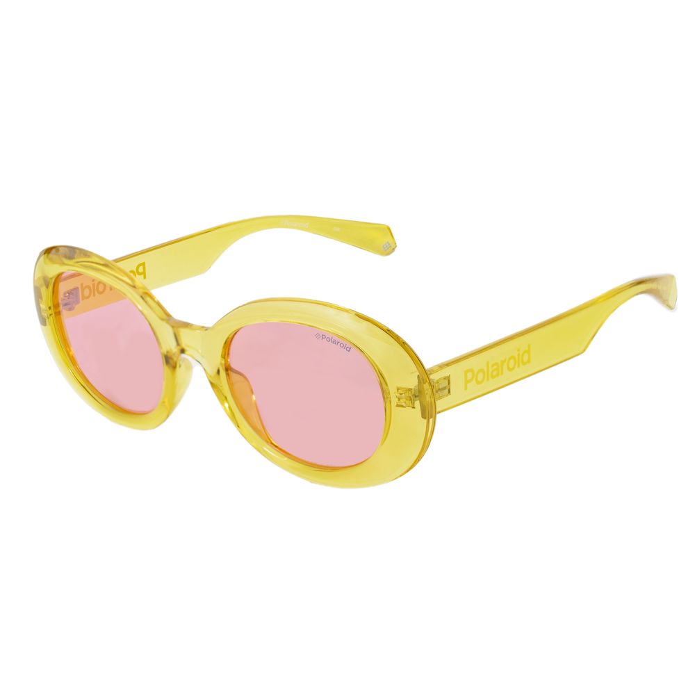 Polaroid Yellow Plastic Sunglasses