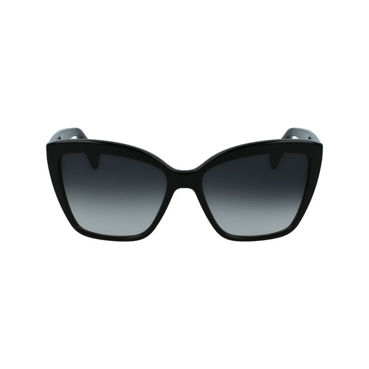 Lanvin Black Acetate Sunglasses