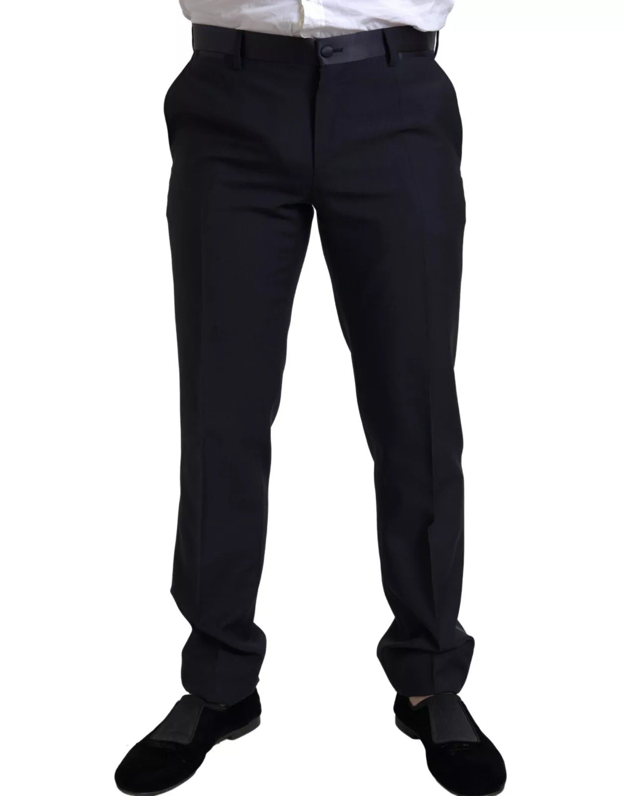 Dolce & Gabbana Black 3 Piece Single Breasted MARTINI Suit