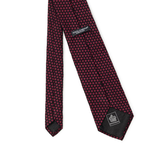 Dolce & Gabbana Purple Wool Ties & Bowty