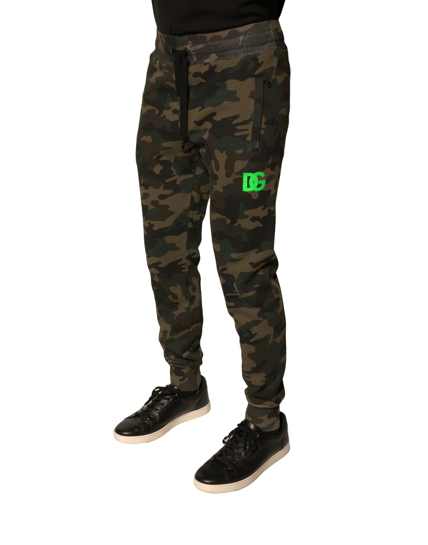 Dolce & Gabbana Multicolor Camouflage Jogger Sweatpants Pants