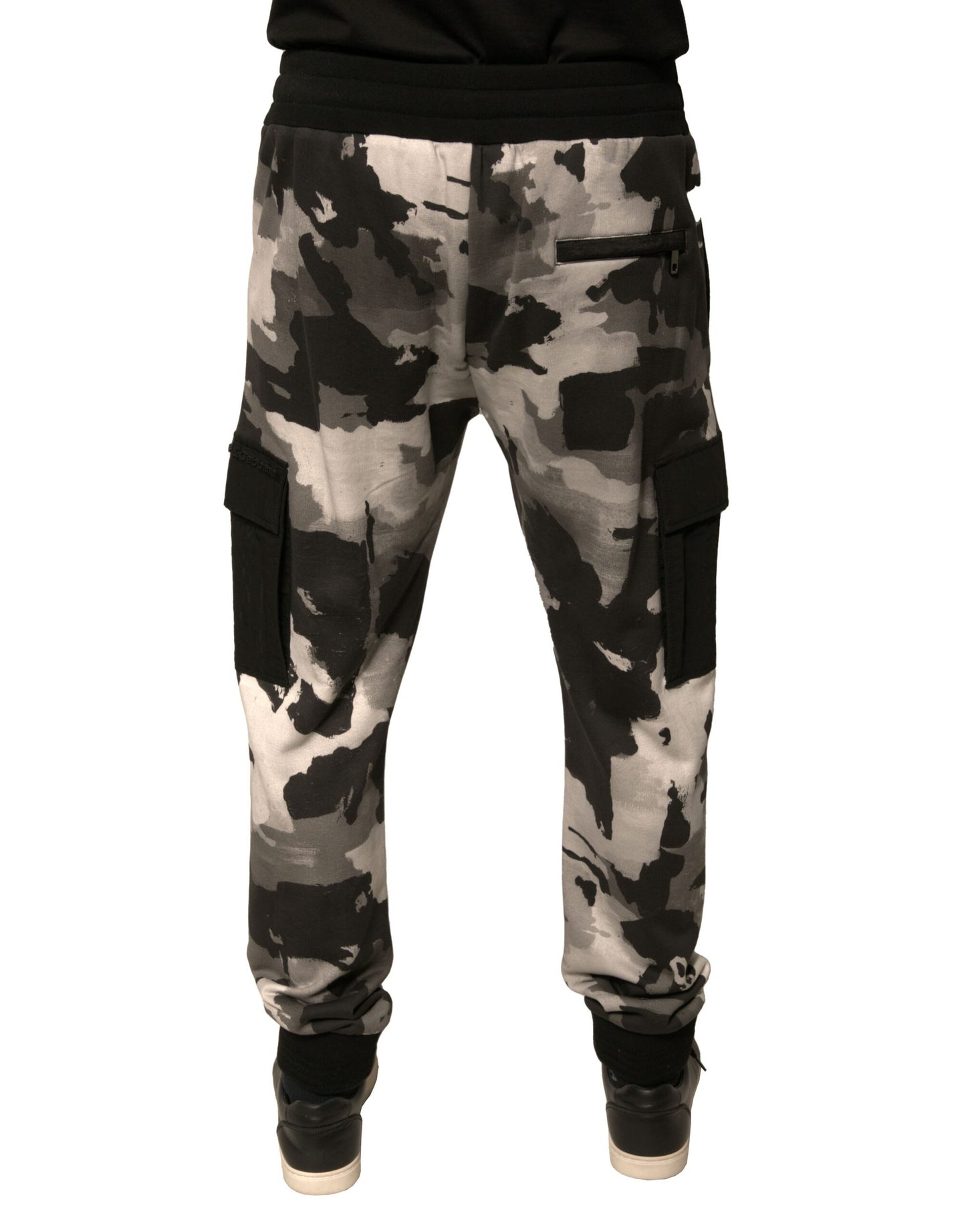 Dolce & Gabbana Multicolor Camouflage Cargo Jogger Pants