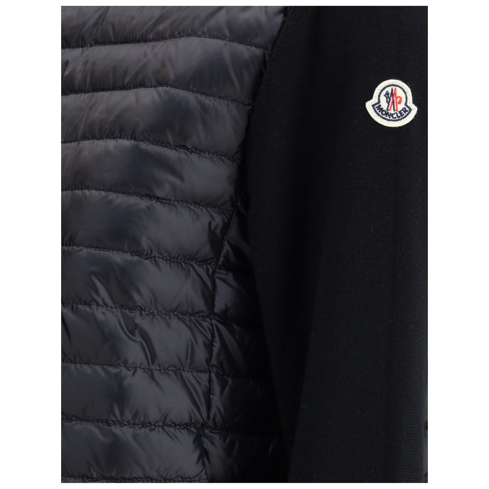 Moncler Knitted sleeve Down Jacket