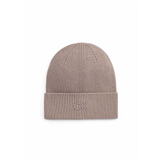 Calvin Klein Beige Organic Cotton Cap (Baseball Hat)