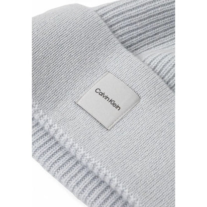 Calvin Klein Gray Cashmere Caps Baseball Hat