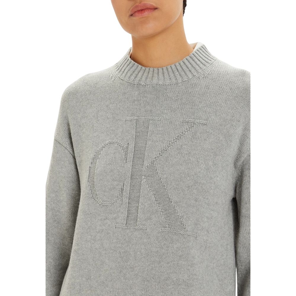 Calvin Klein Jeans Gray Organic Cotton Short