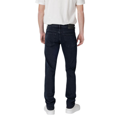 Calvin Klein Jeans Blue Cotton Skinny Jean