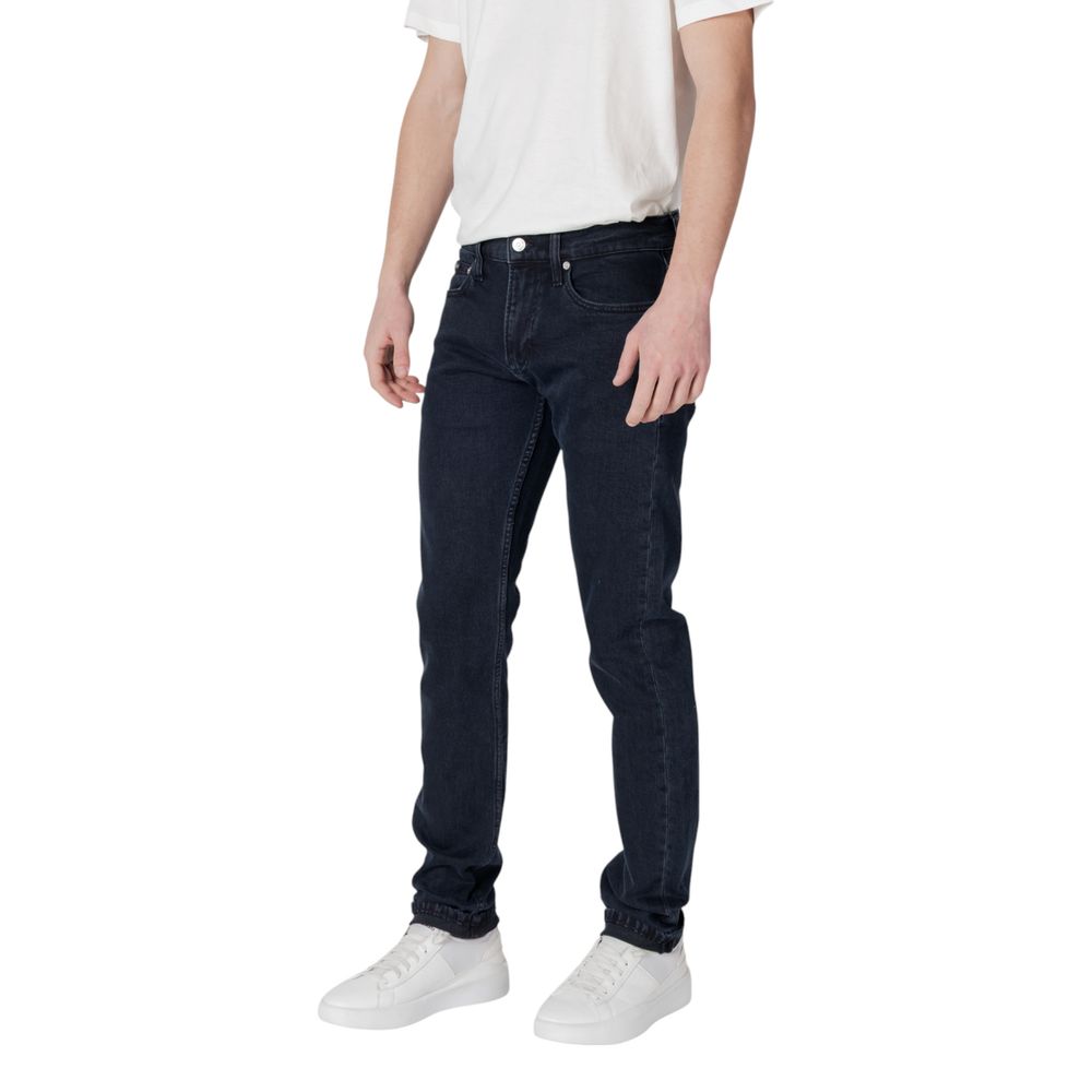 Calvin Klein Jeans Blue Cotton Skinny Jean