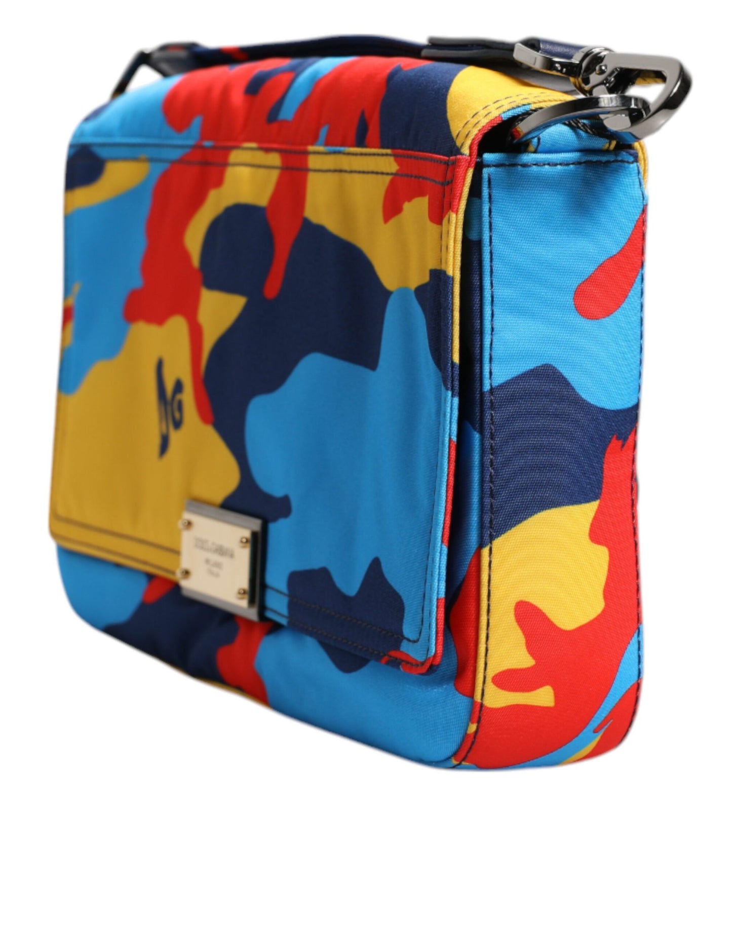 Dolce & Gabbana Multicolor Camouflage Nylon Crossbody Bag