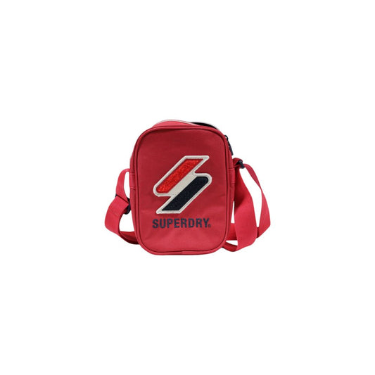 Superdry Red Polyester Messenger Bag