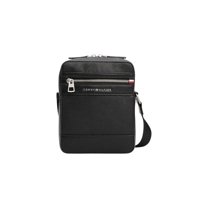 Tommy Hilfiger Black Polyethylene Messenger Bag