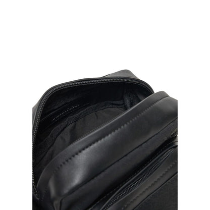 Calvin Klein Black Polyethylene Messenger Bag