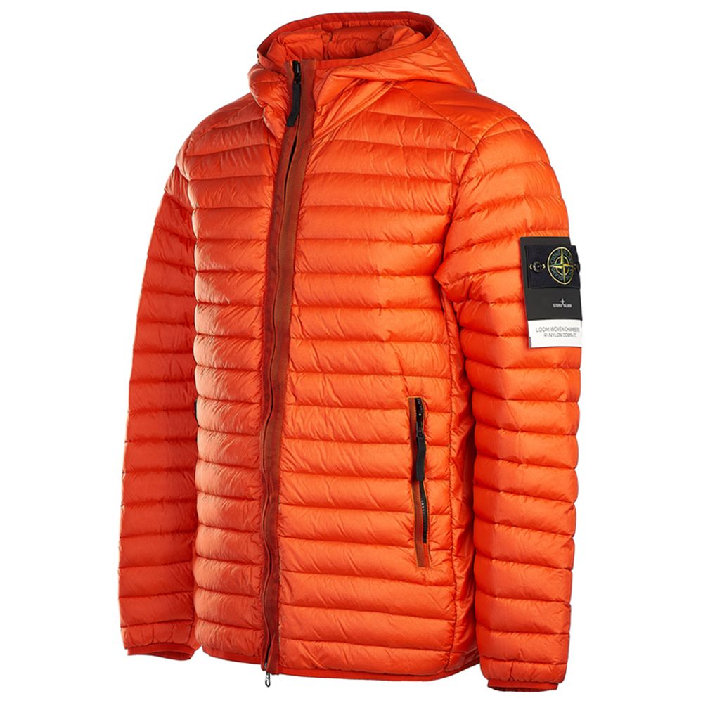 Stone Island Orange Nylon Jacket