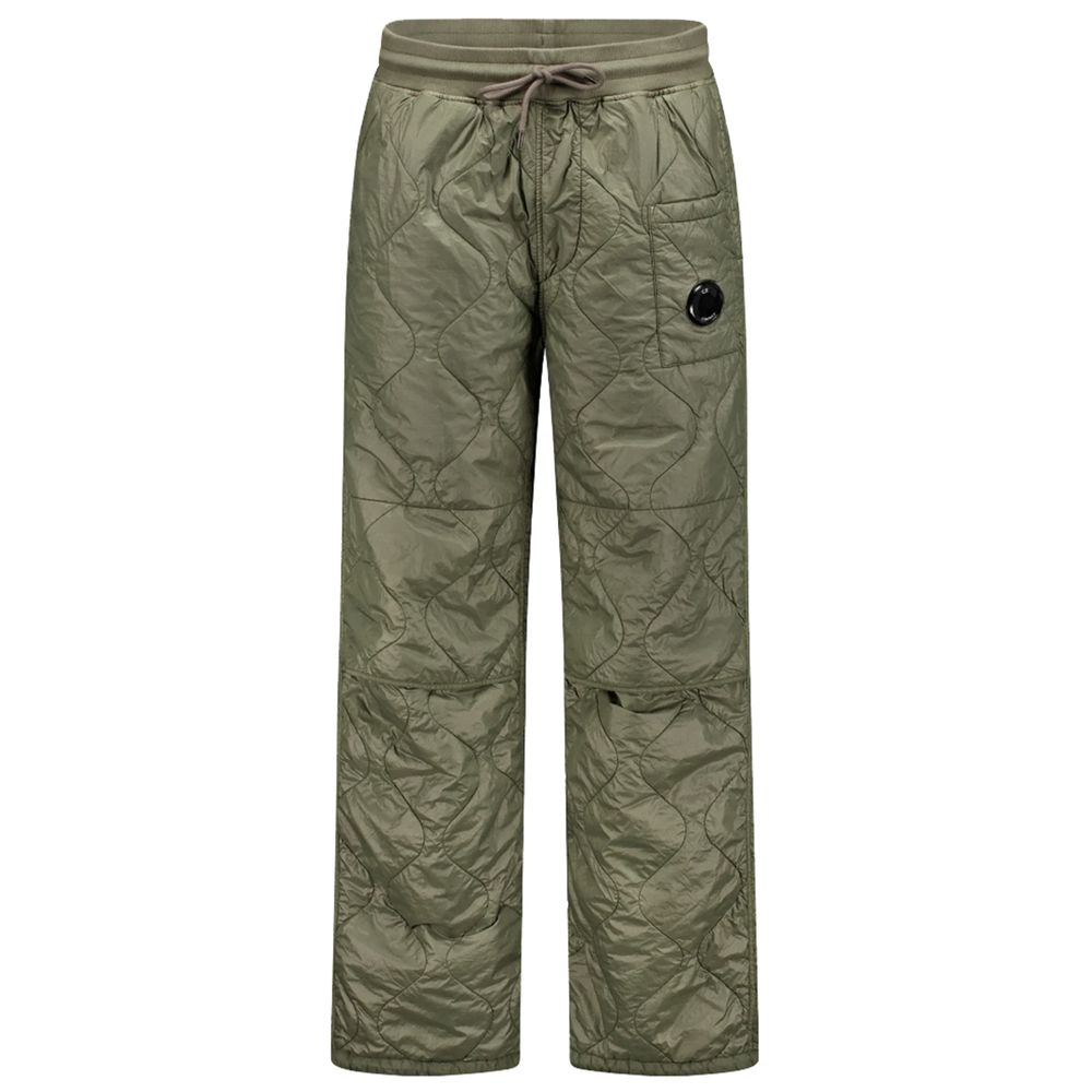 C.P. Company Green Nylon Jeans & Pant