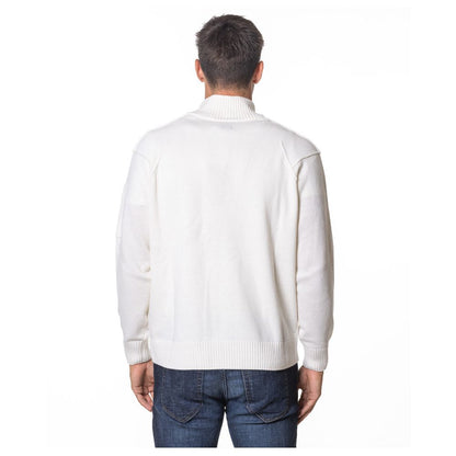 C.P. Company White Wool Sweater