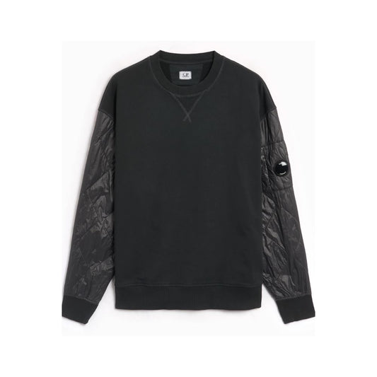 C.P. Company Black Cotton Sweater