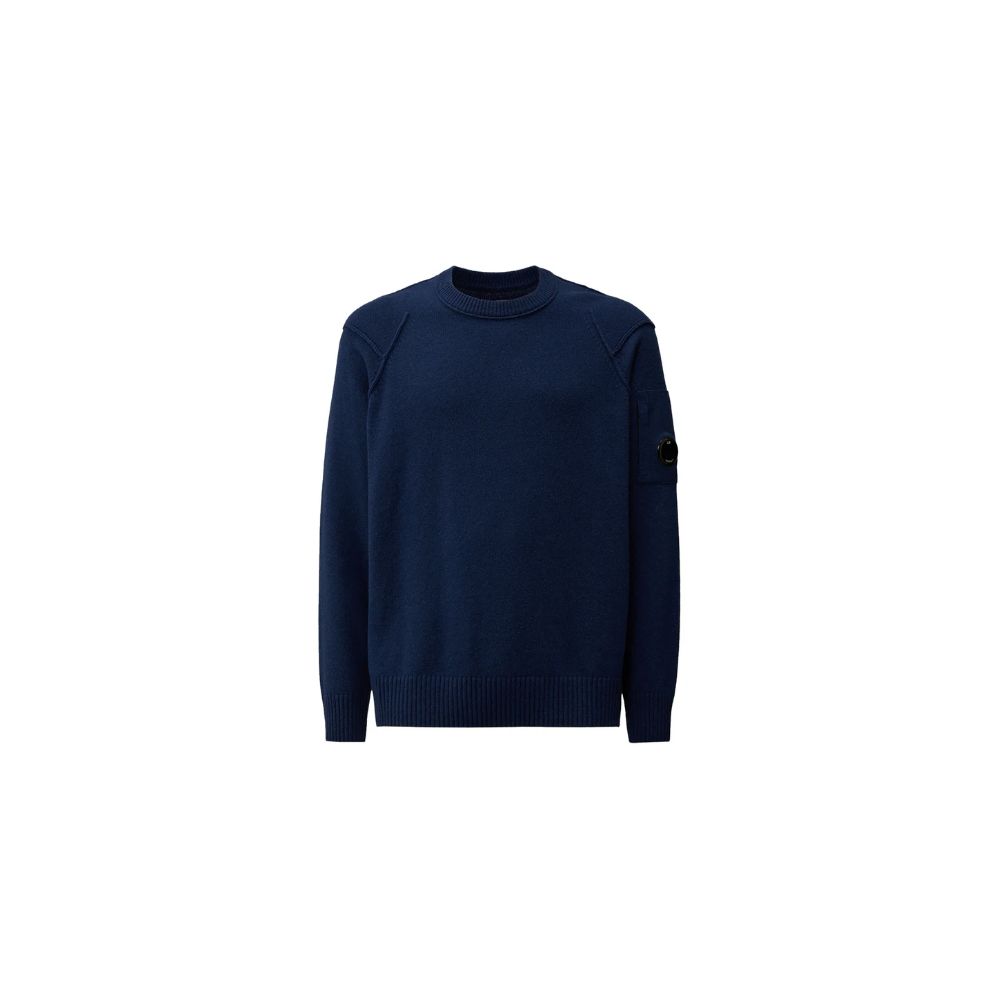 C.P. Company Blue Wool Sweater