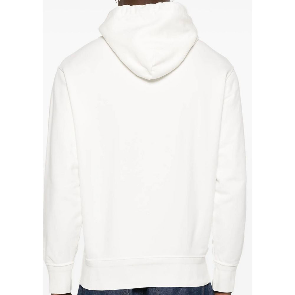 C.P. Company White Cotton Sweater