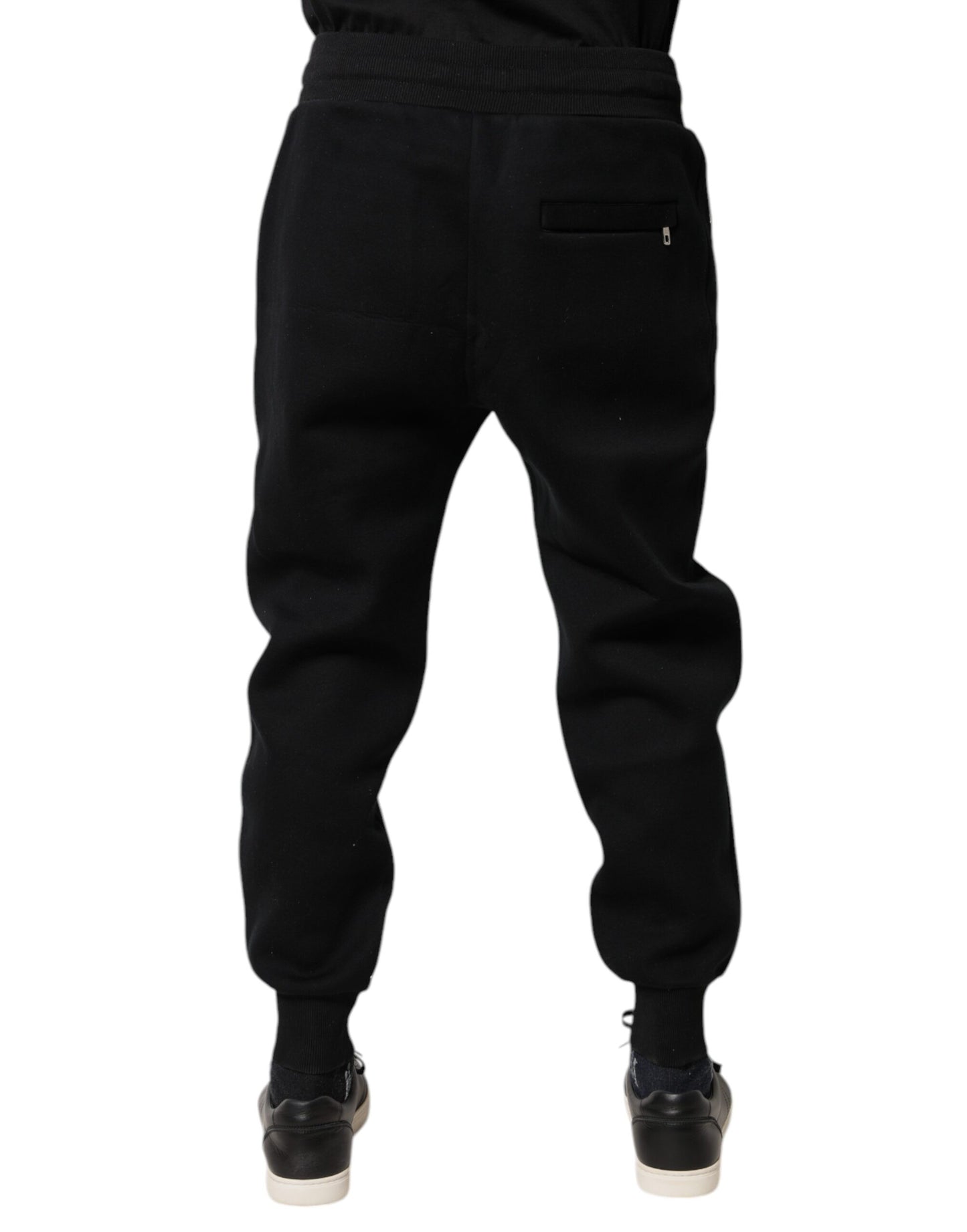 Dolce & Gabbana Black Modal Jogger Jogging Pants