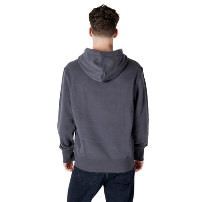 Calvin Klein Jeans Gray Cotton Hoody