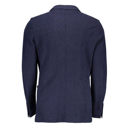 Gant Blue Wool Jacket