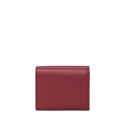 Dolce & Gabbana Red Leather Di Calfskin Wallet