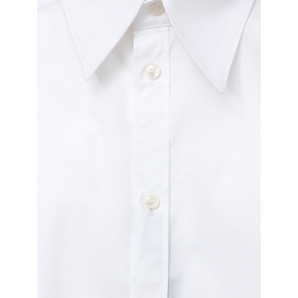 Dolce & Gabbana White Cotton Shirt