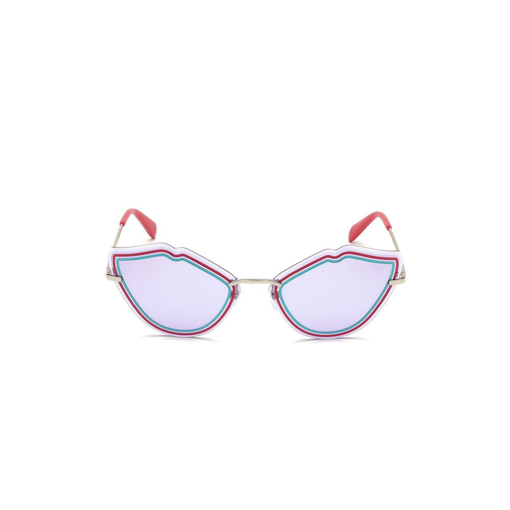 Emilio Pucci Gray Metal Sunglasses