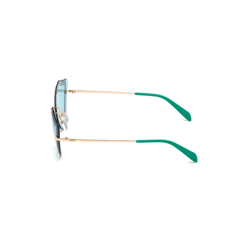 Emilio Pucci Multicolor Metal Sunglasses