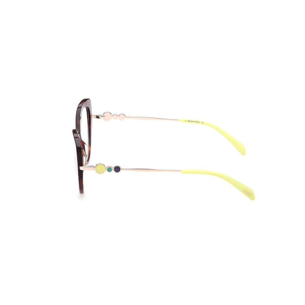 Emilio Pucci Brown Acetate Glasses (Frames)