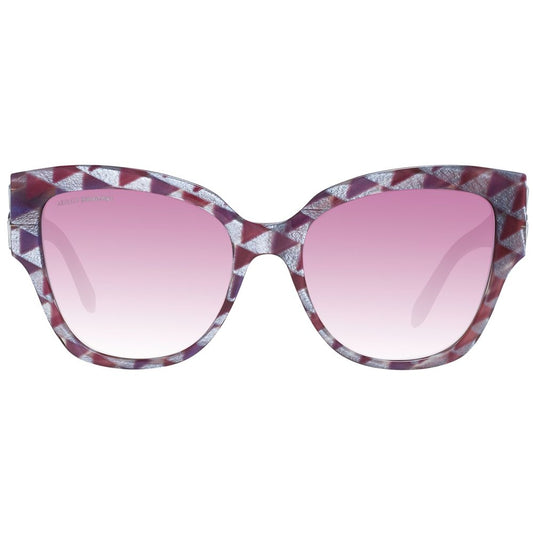 Atelier Swarovski Red Plastic Sunglasses