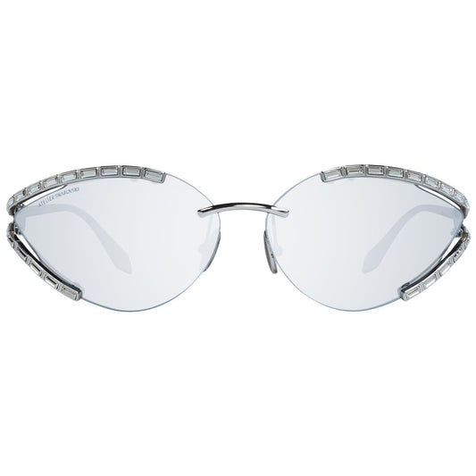 Atelier Swarovski Gray Metal Sunglasses