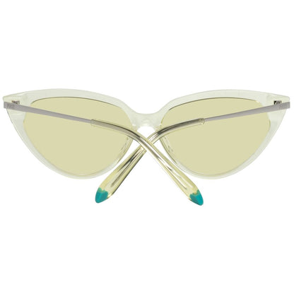 Emilio Pucci Yellow Metal Sunglasses