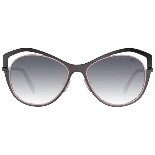 Emilio Pucci Gray Plastic Sunglasses