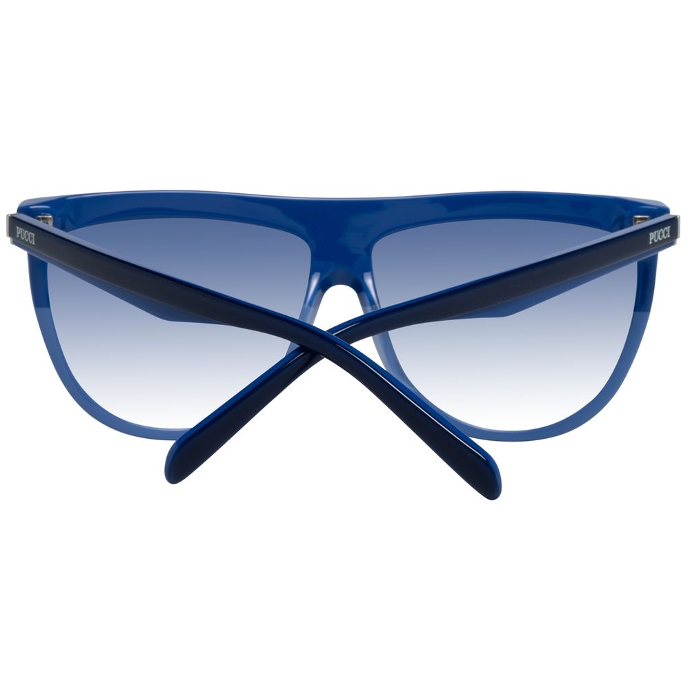 Emilio Pucci Blue Plastic Sunglasses