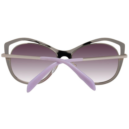 Emilio Pucci Red Metal Sunglasses