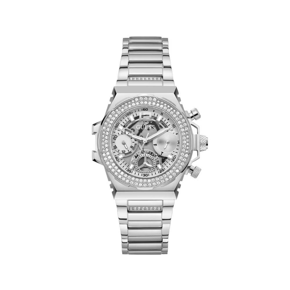 Guess Gray Stainless Steel Watch