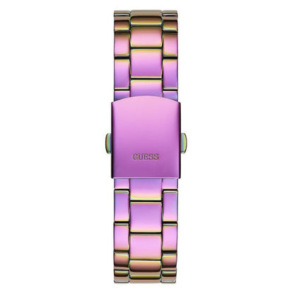 Guess Purple Stainless Steel Watch