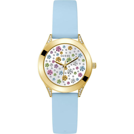 Guess Blue Silicone Watch