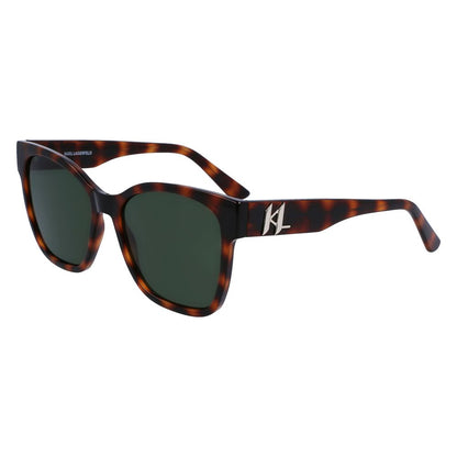 Karl Lagerfeld Brown Injected Sunglasses