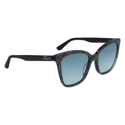 Karl Lagerfeld Black Acetate Sunglasses