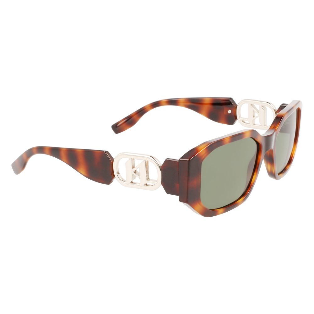 Karl Lagerfeld Brown Injected Sunglasses