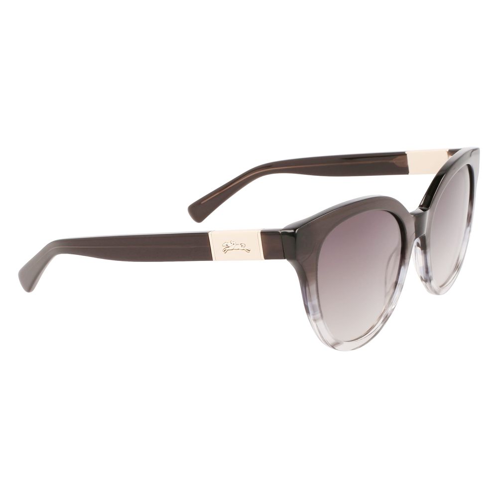 Longchamp Black Acetate Sunglasses