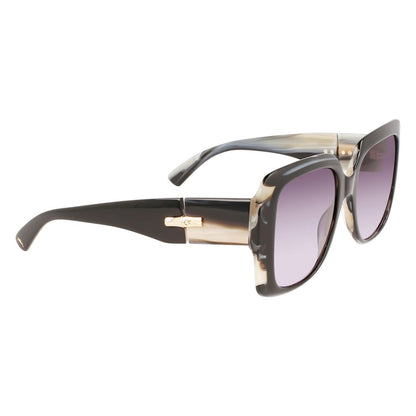 Longchamp Black Acetate Sunglasses