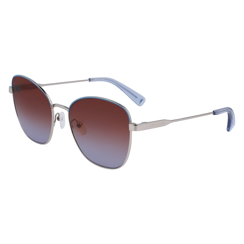 Longchamp Gray Metal Sunglasses