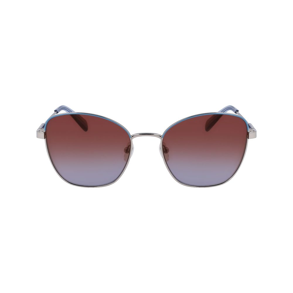 Longchamp Gray Metal Sunglasses