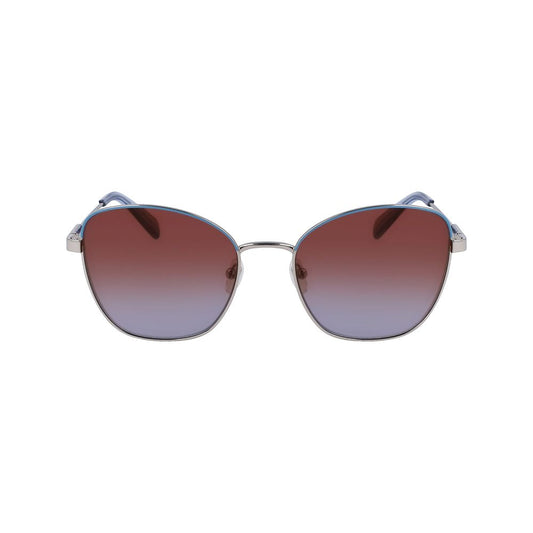 Longchamp Gray Metal Sunglasses