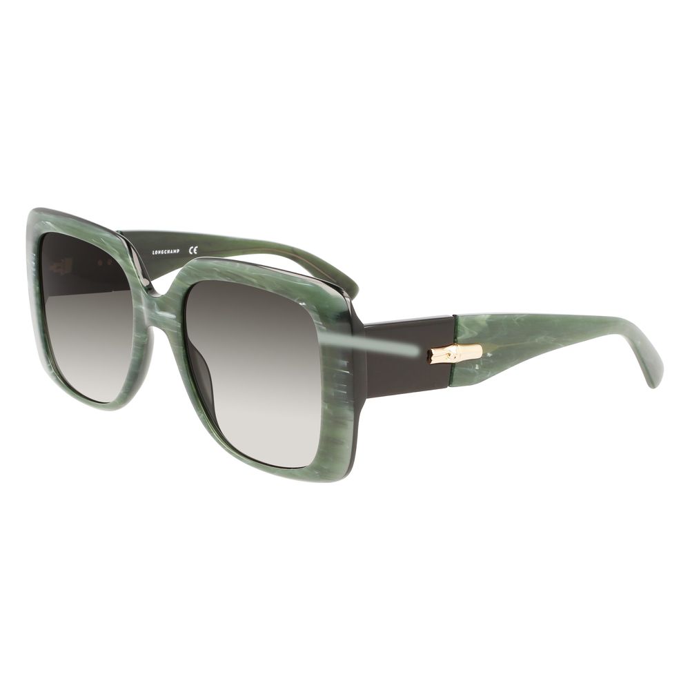 Longchamp Green Acetate Sunglasses