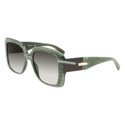 Longchamp Green Acetate Sunglasses