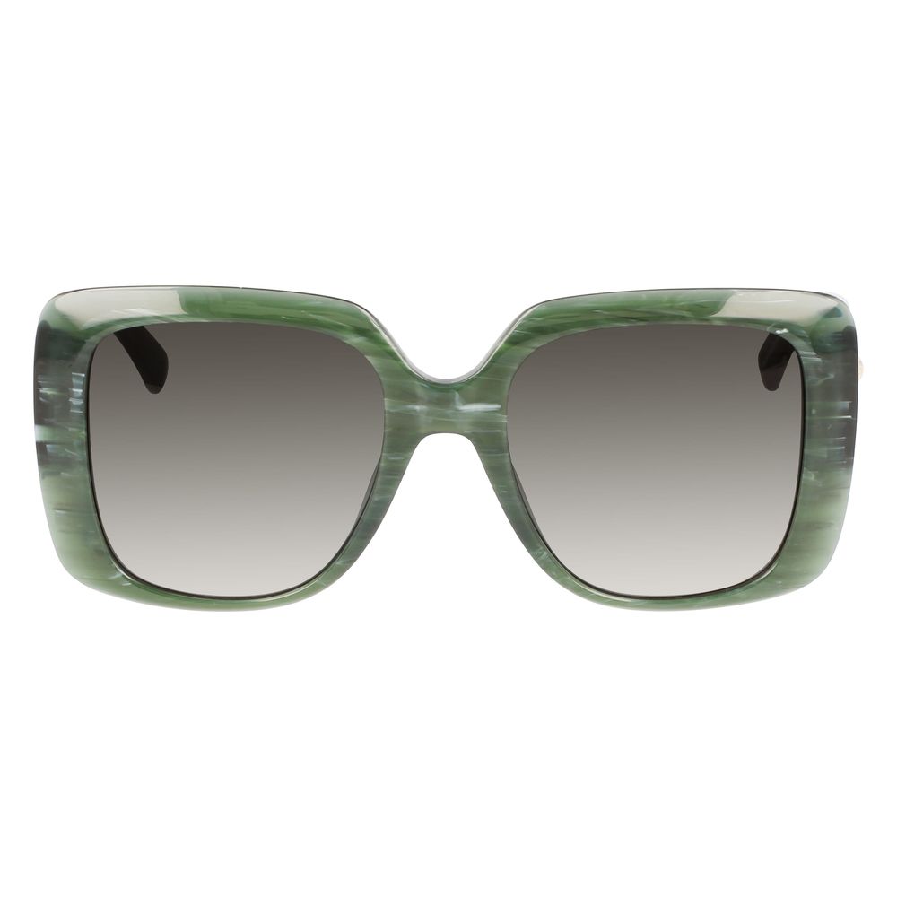 Longchamp Green Acetate Sunglasses